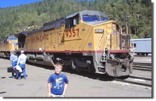 This site is dedicated to a fallen flag, the Southern Pacific Railroad